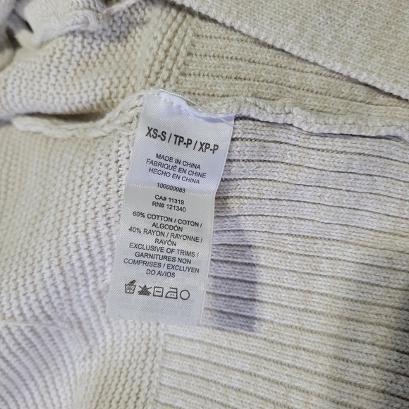 Dynamite Cream Slouchy Cardigan XS - Picture 4 of 4